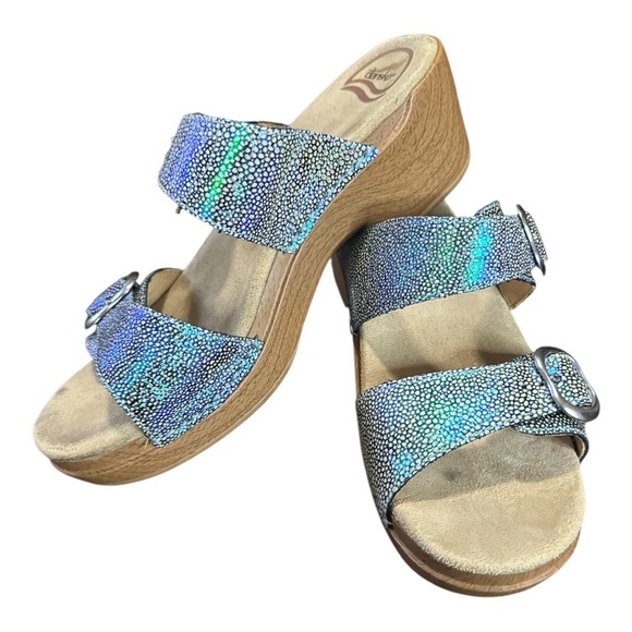 Dansko Sophie Women's Iridescent Sandals - Picture 3 of 9